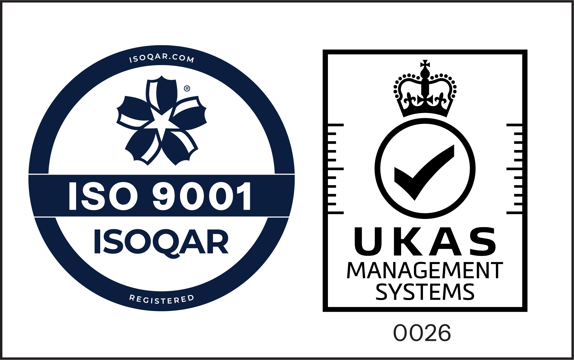 ISO 9001 ISOQAR UKAS Management Systems